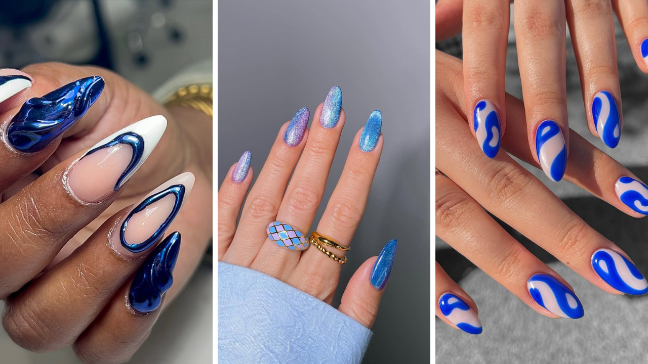 Blue nail art ideas