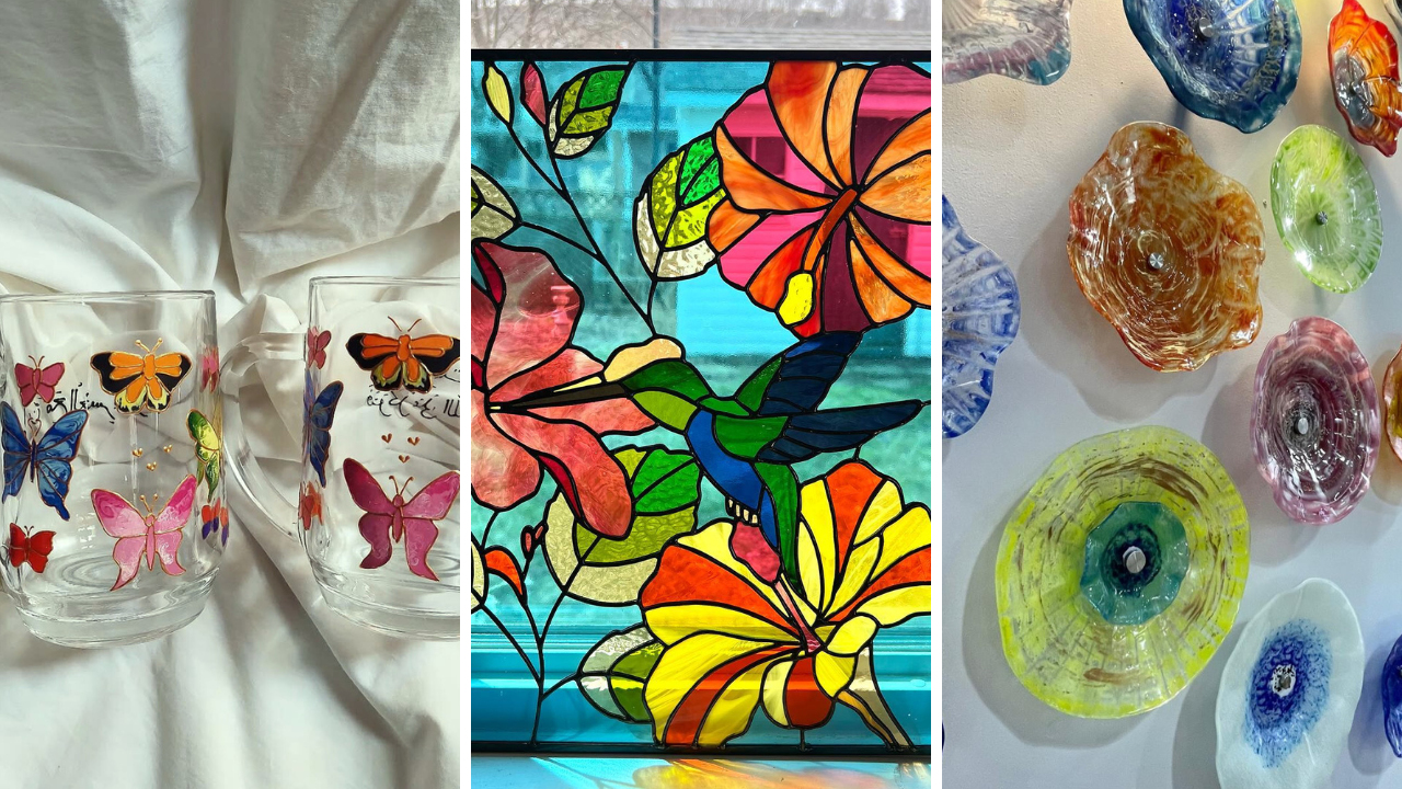 Glass Crafts Ideas