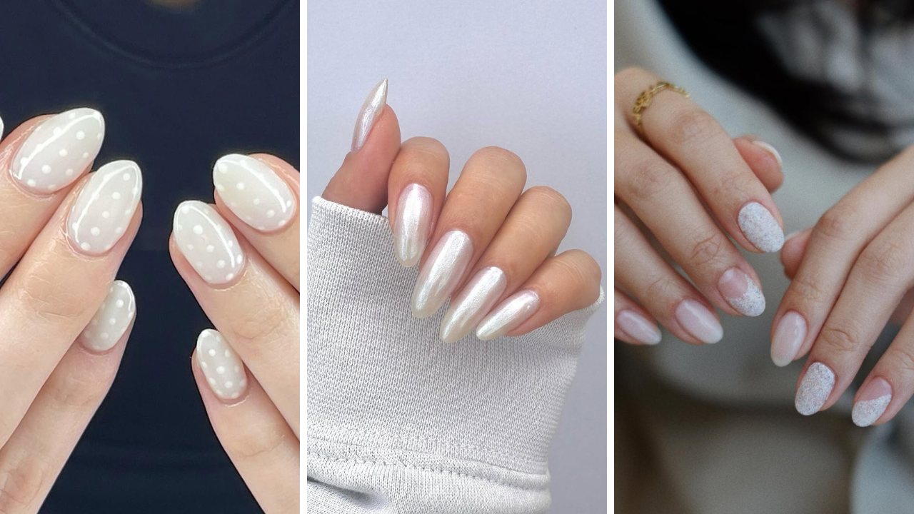 White nail art ideas