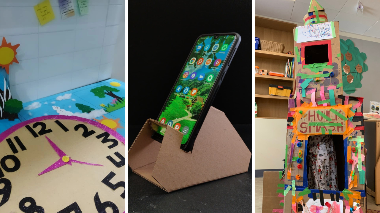 cardboard crafts for kids