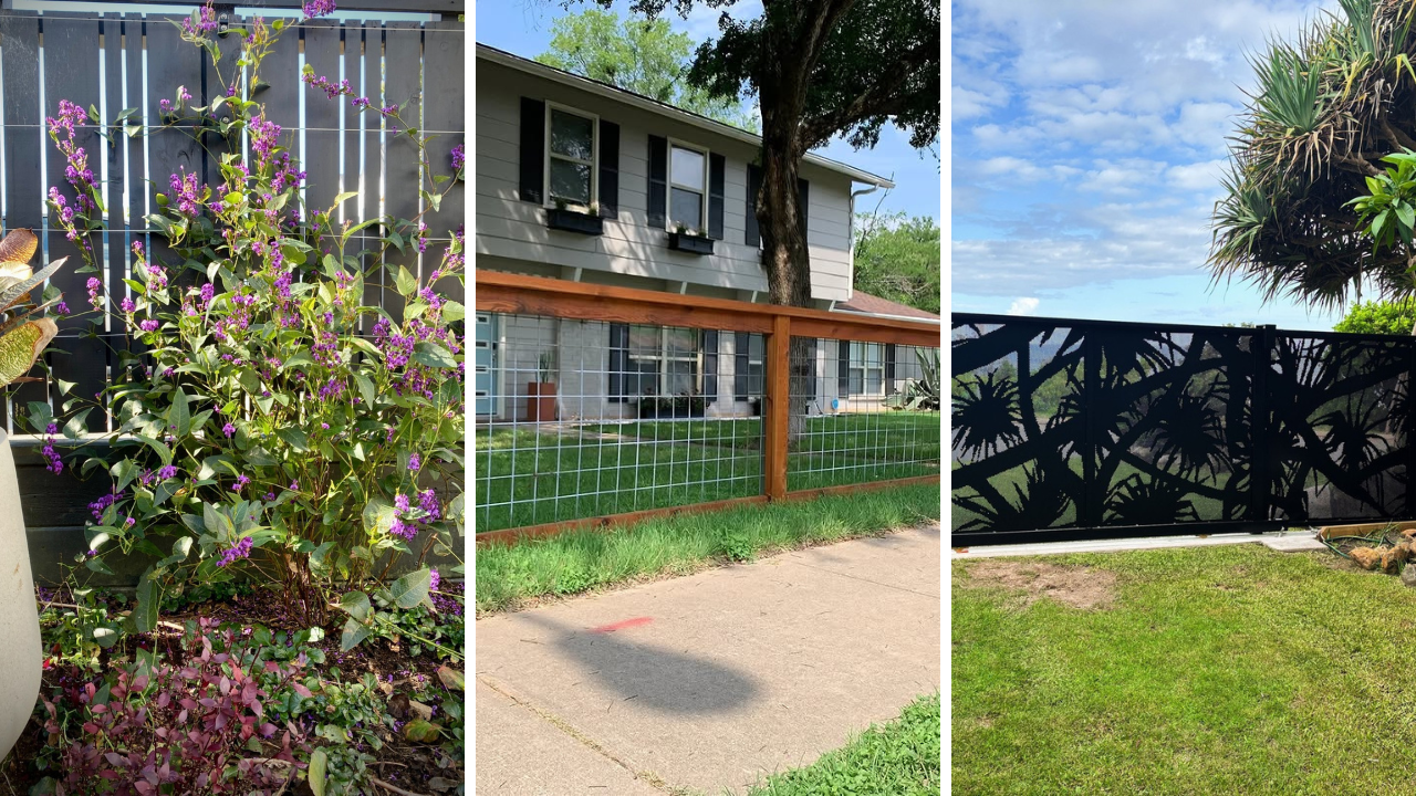 garden fence ideas