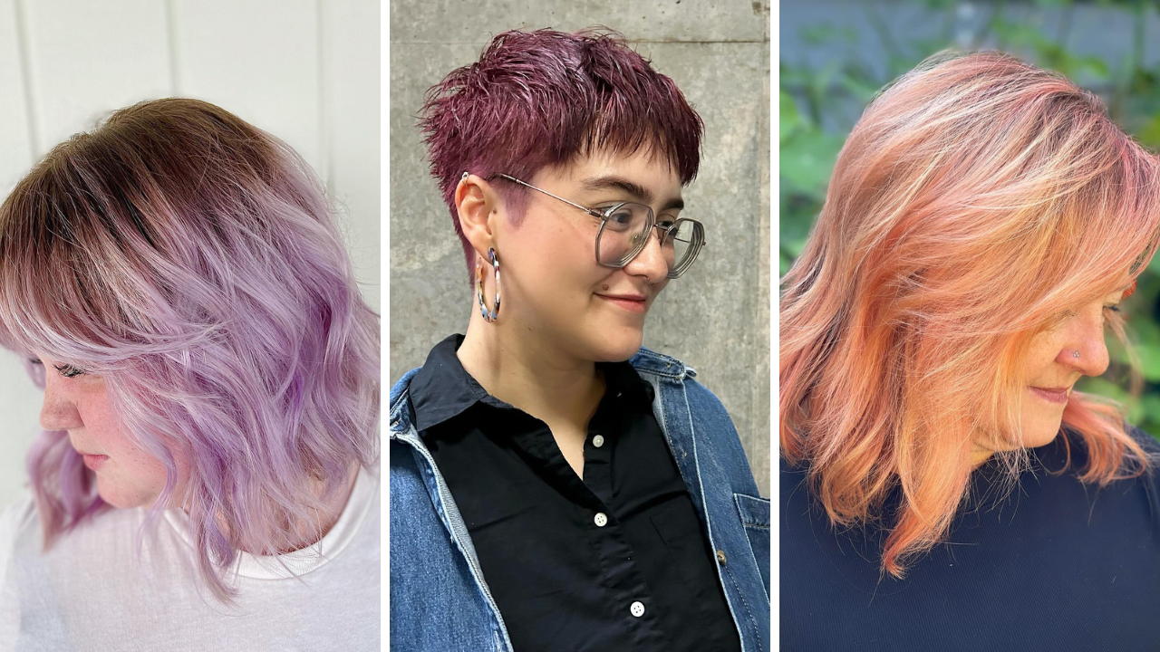 hair color ideas for short hair